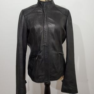 CK Leather Moto jacket